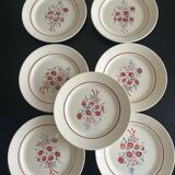 Service de 13 assiettes et un plat Badonviller