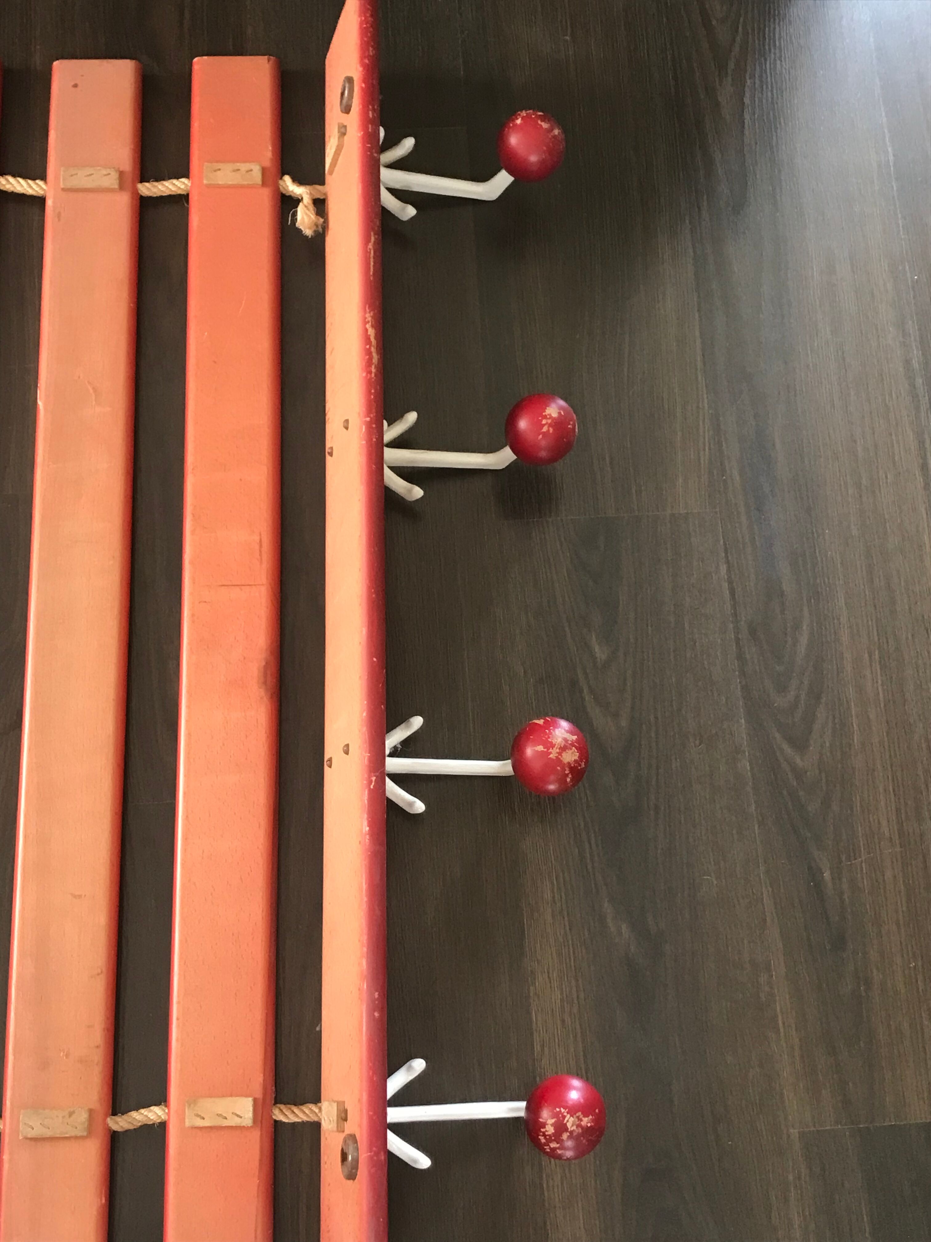 Cloakroom assembly schönbuch design 1970