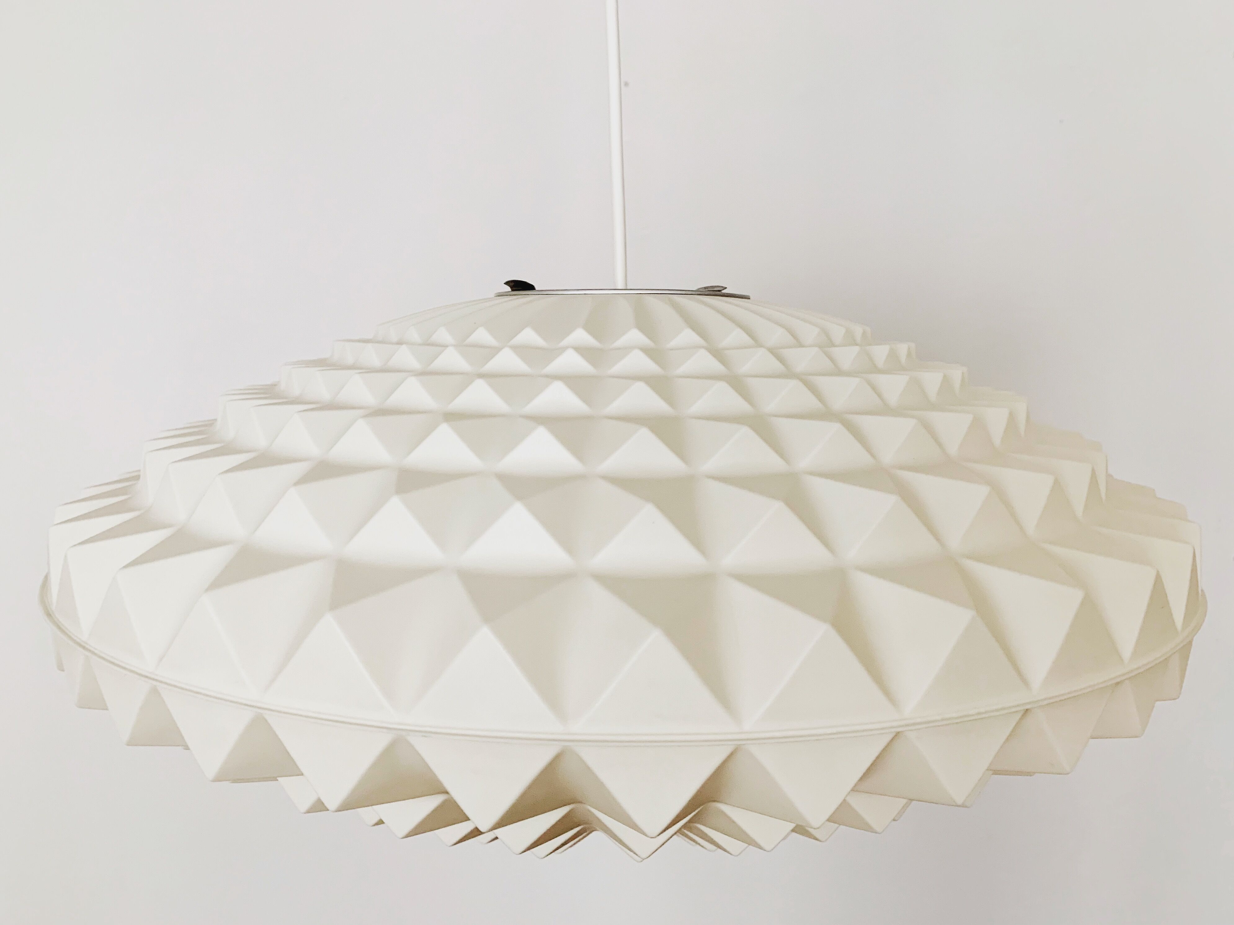 Mid Century Origami pendant lamp by Erco Germany