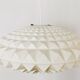Mid Century Origami pendant lamp by Erco Germany