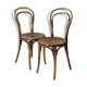 Paire de chaises bistrot par kohn n°14 1/2 vers 1900