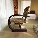 Art Deco armchair / single seater armchair