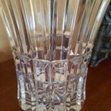 Vase cristal taillé