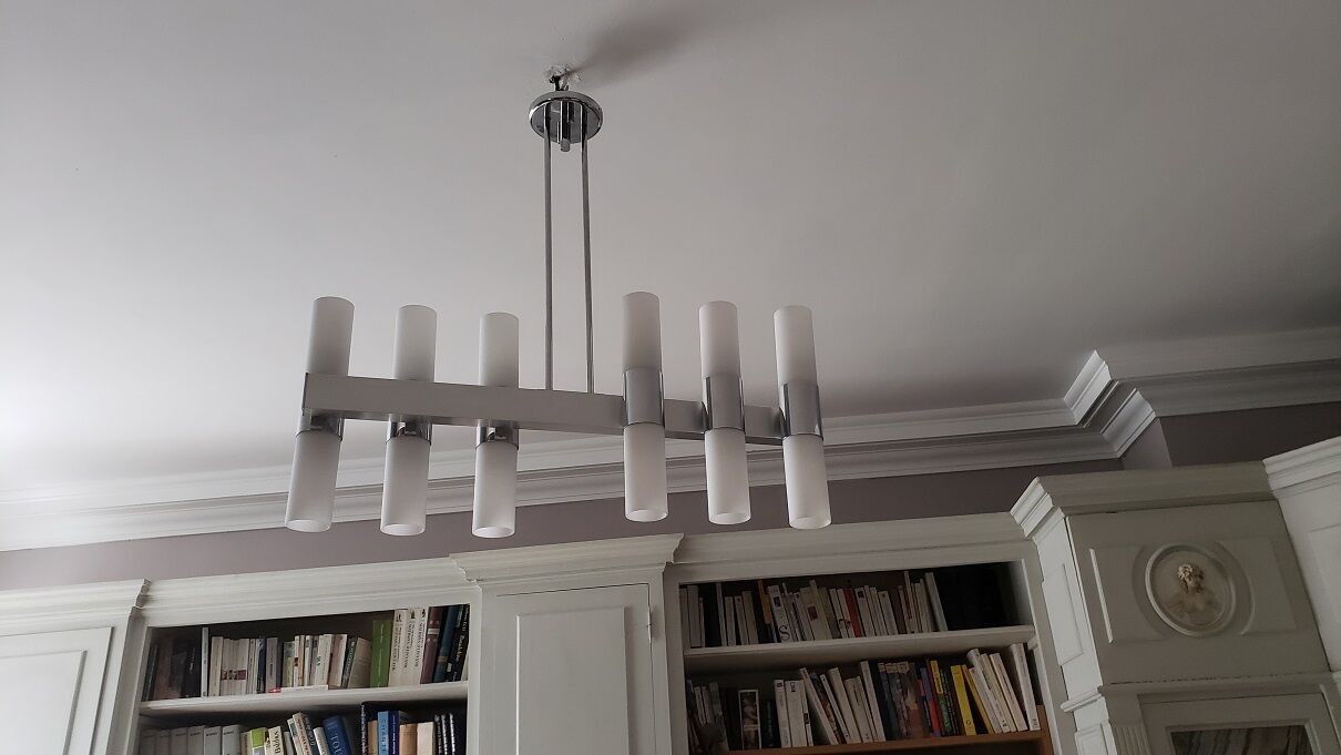 Vintage chandelier 12 burners