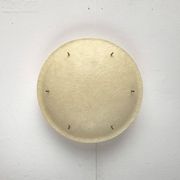 Mid-century minimalist fiberglass ceiling light, 1960s