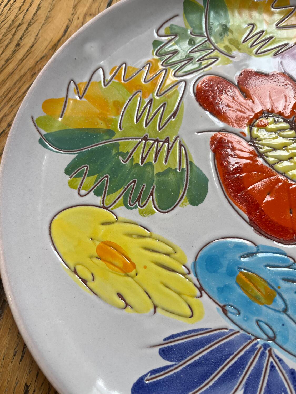 Vintage Vallauris plate