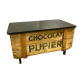 Coffre de rangement banquete chocolat poupier