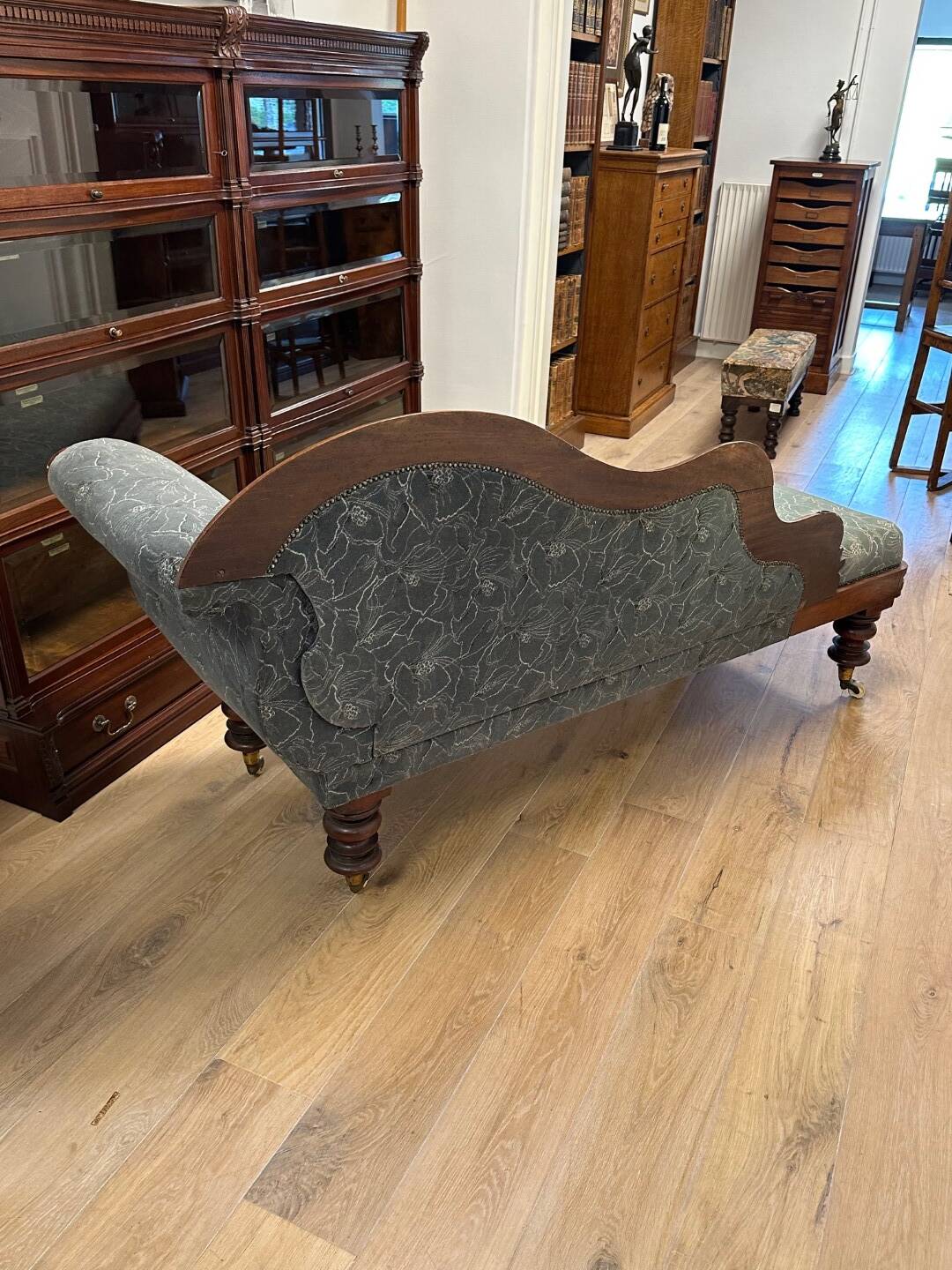 Chaise longue anglaise antique