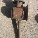 Set of 2 metal lamps