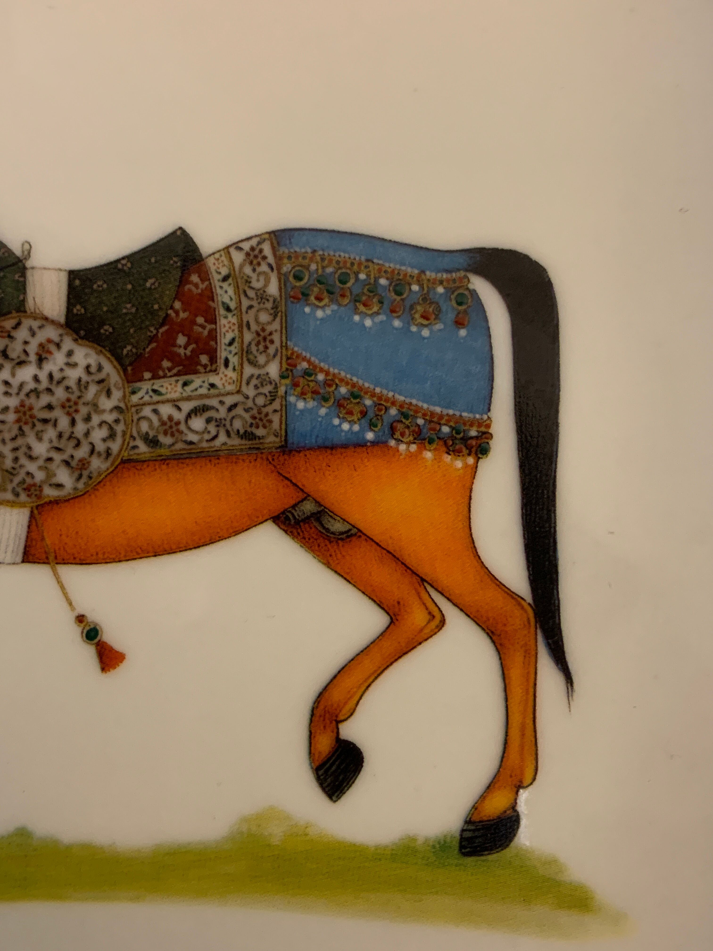 Empty porcelain horse pocket Fabienne Jouvin and Jean Dange