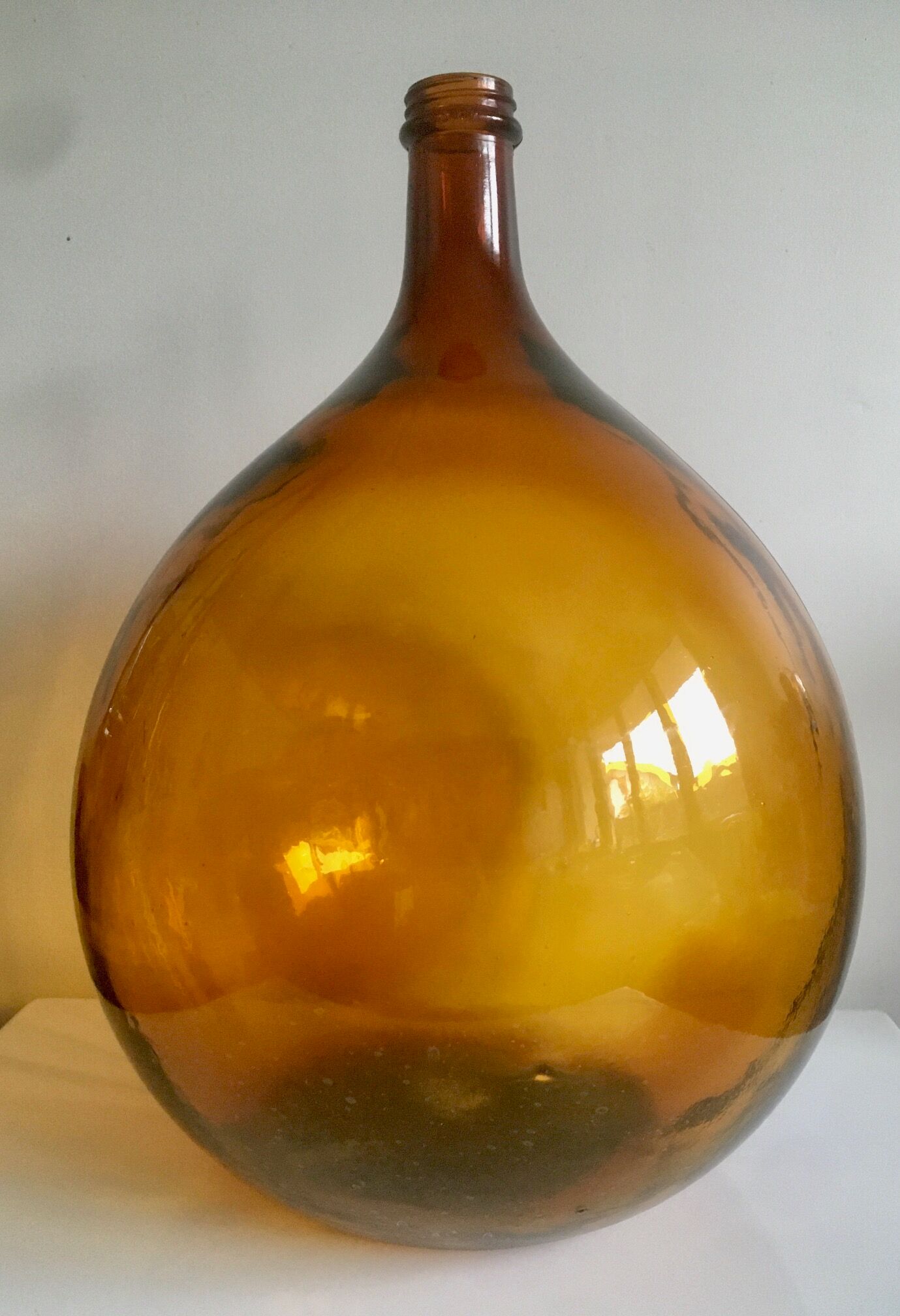 Demijohn amber bottle XL of 30L