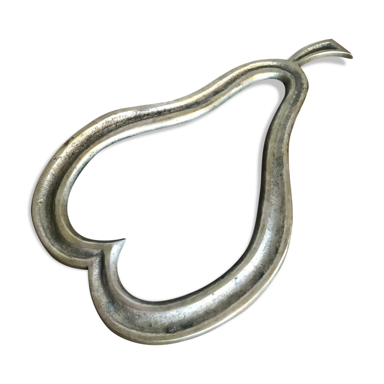 Brass pear underside