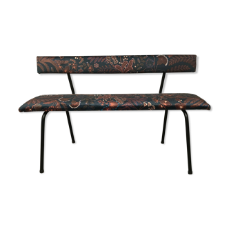 Banc tapissé type écolier