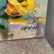 Oil on canvas "Autumn Light" signed Paumier