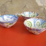 Three vintage ceramic bowls