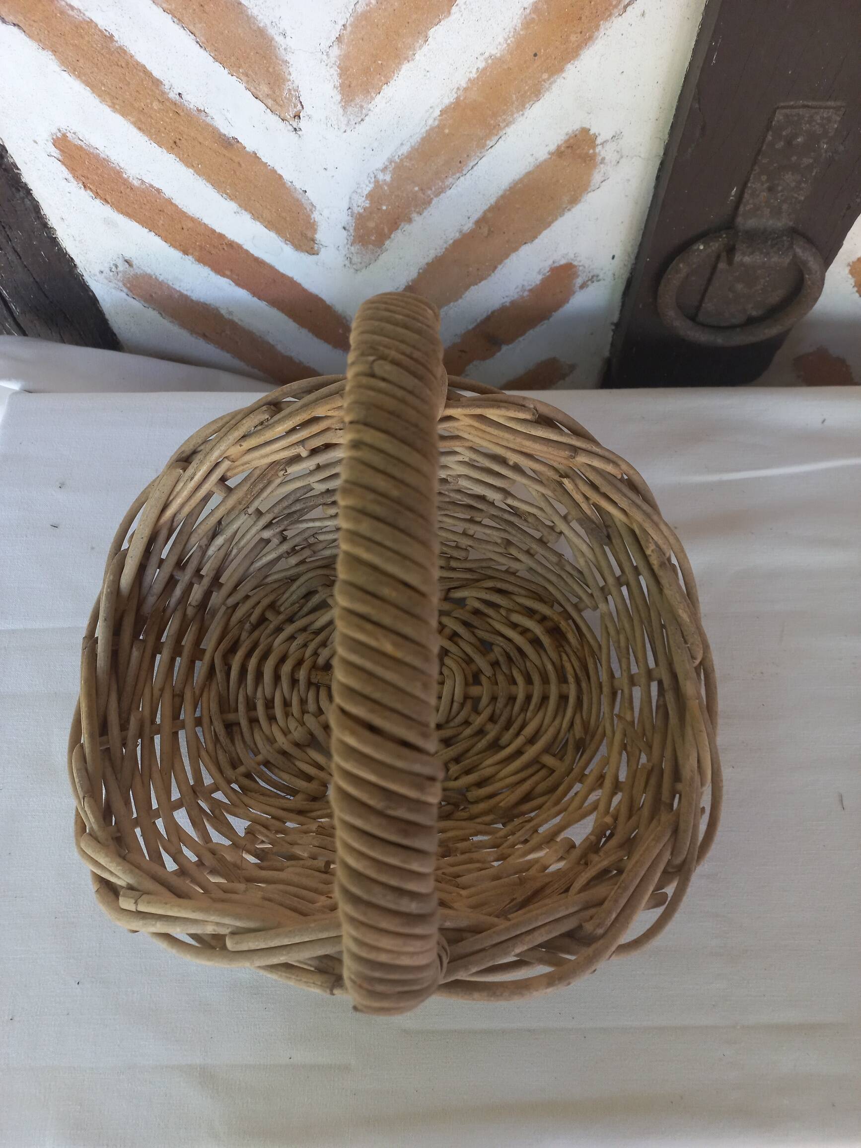 Panier corbeille à fruits osier