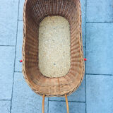 Vintage wicker pram