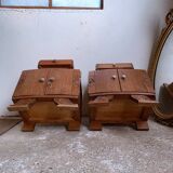 Paire tables de chevet année 30-40