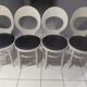 Suite de 4 chaises de bistrot Baumann modèle Mouette vintage