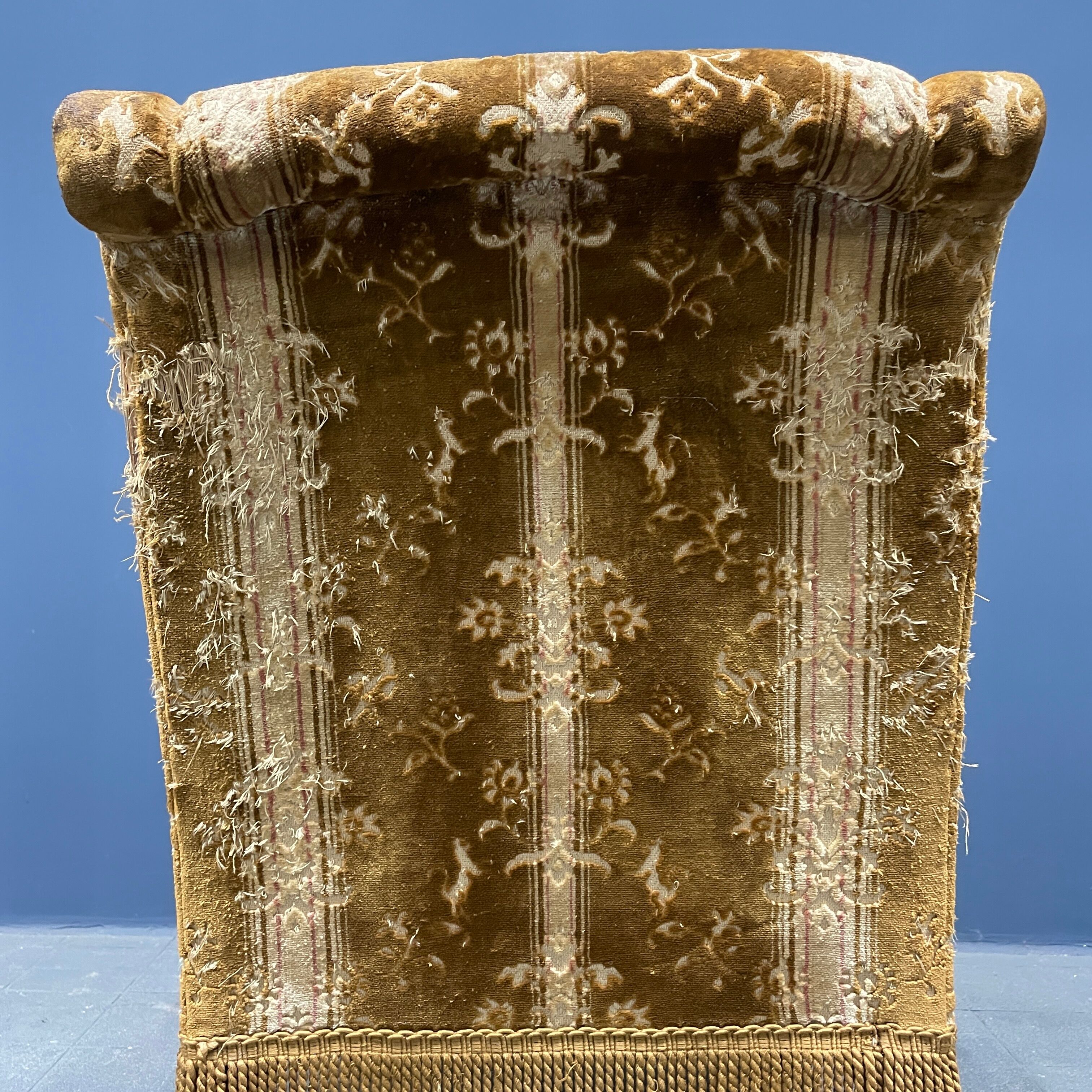 Set of two Victorian ladies armchairs from France 19th century