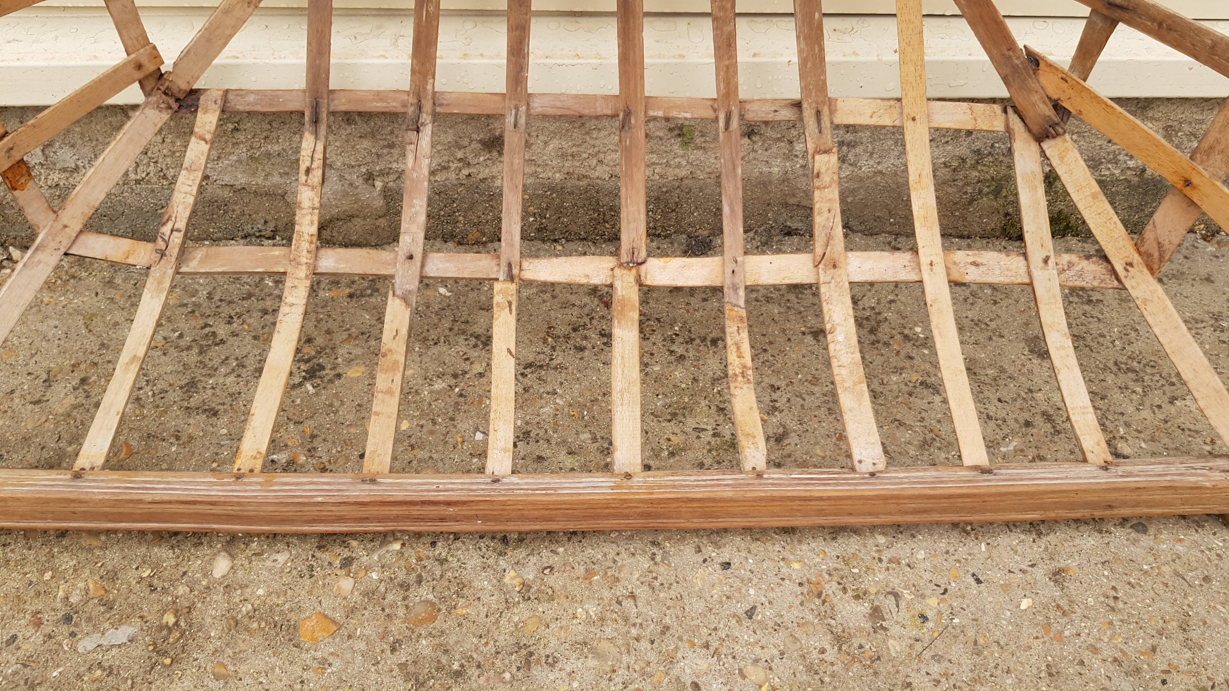 Old teak palanquin roof dome