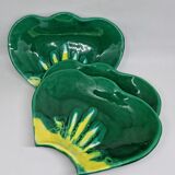Trio of ceramic cups