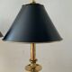 Pair of Empire lamps in bronze and sheet metal