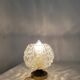 Art Deco bronze and glass lamp