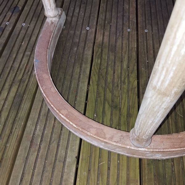 Paire de fauteuils tonneau anciens