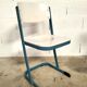 20 Chaises d'école bleues du designer Karl Northheler