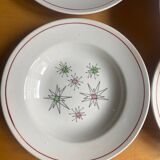 Gien - 6 Marie Claude series plates
