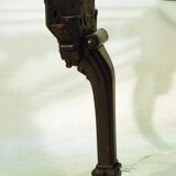 70's Design Table with 19th Century Carved Base