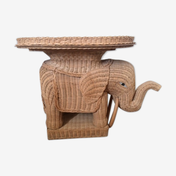 Vintage elephant side table  70