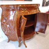 Louis XV style marquetry bar furniture