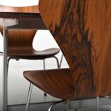Arne Jacobsen Shaker Table and Series 7 Chairs 1960s