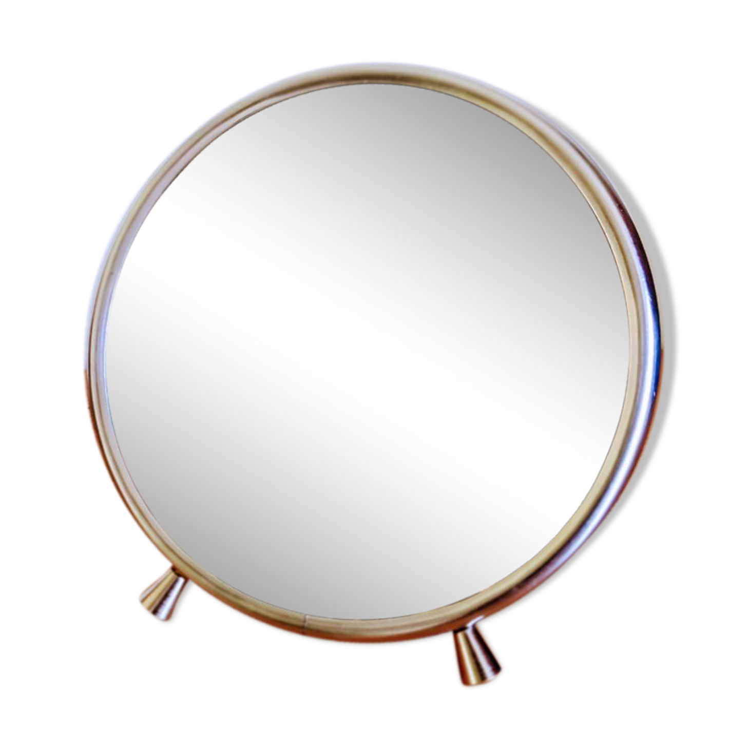 Mirror round Barber magnifying 60s