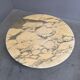 Large marble tulip coffee table, 1960s