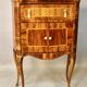 Bedside Or Sauteuse In Rosewood Marquetry