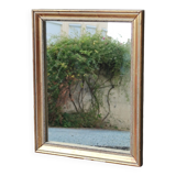 Old little gilded mirror