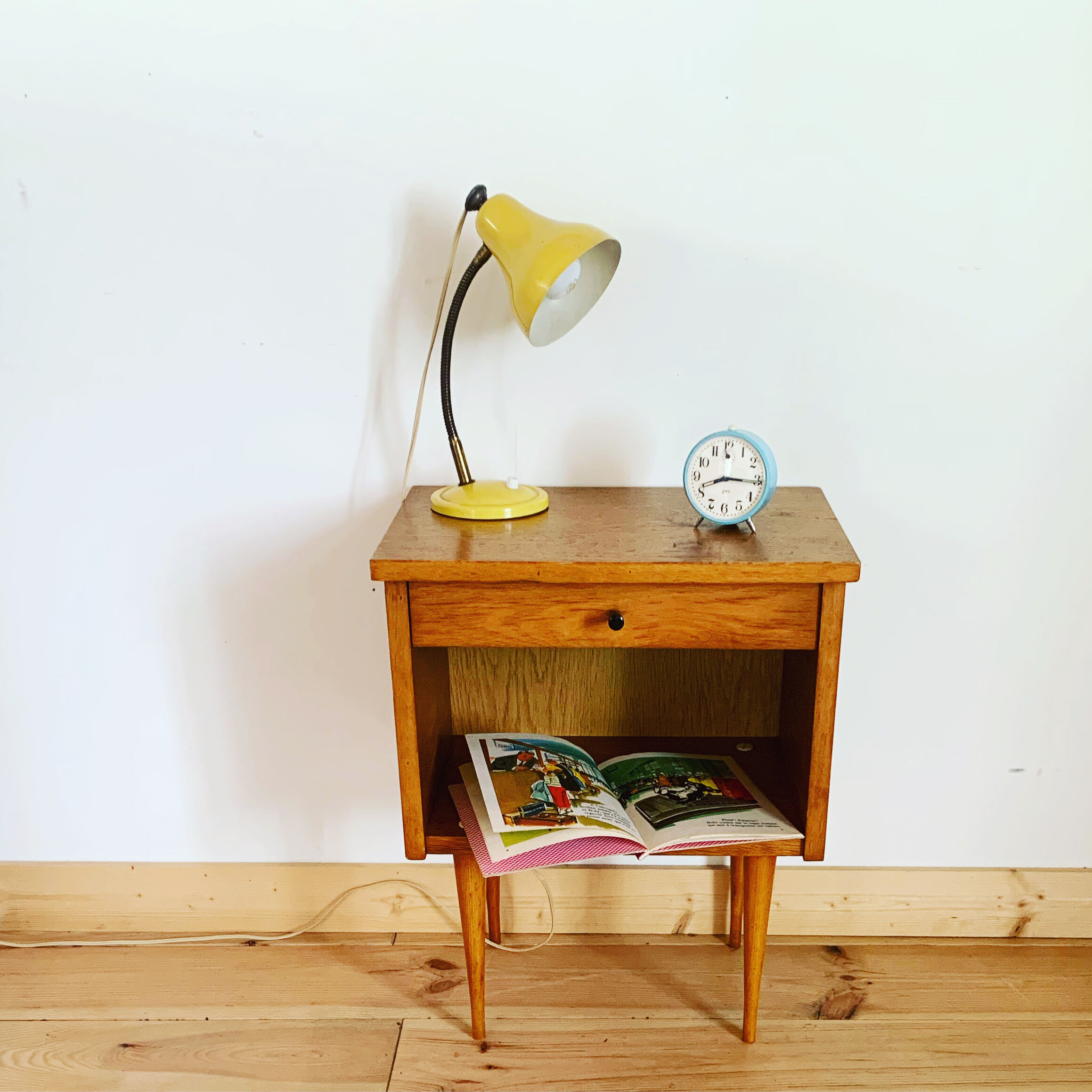 Vintage bedside table from the 50s