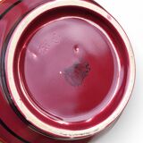 Earthenware vase from Gien 1940-60