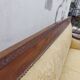 Vintage bench empire mahogany dolphin heads