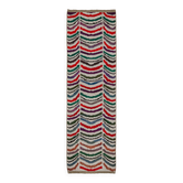 Handwoven Turkish Recycled Boho Rug 86 cm x 293 cm