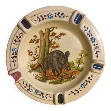 Large Ashtray Boar Hunting