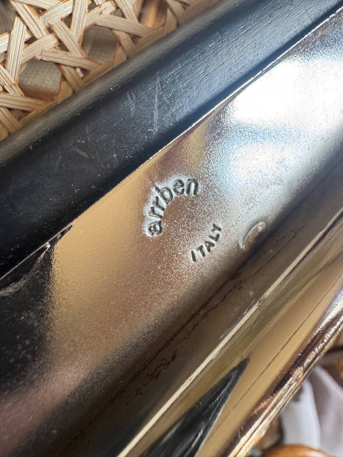 Pair of caned chairs ARRBEN