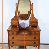 English mahogany dressing table – 1920
