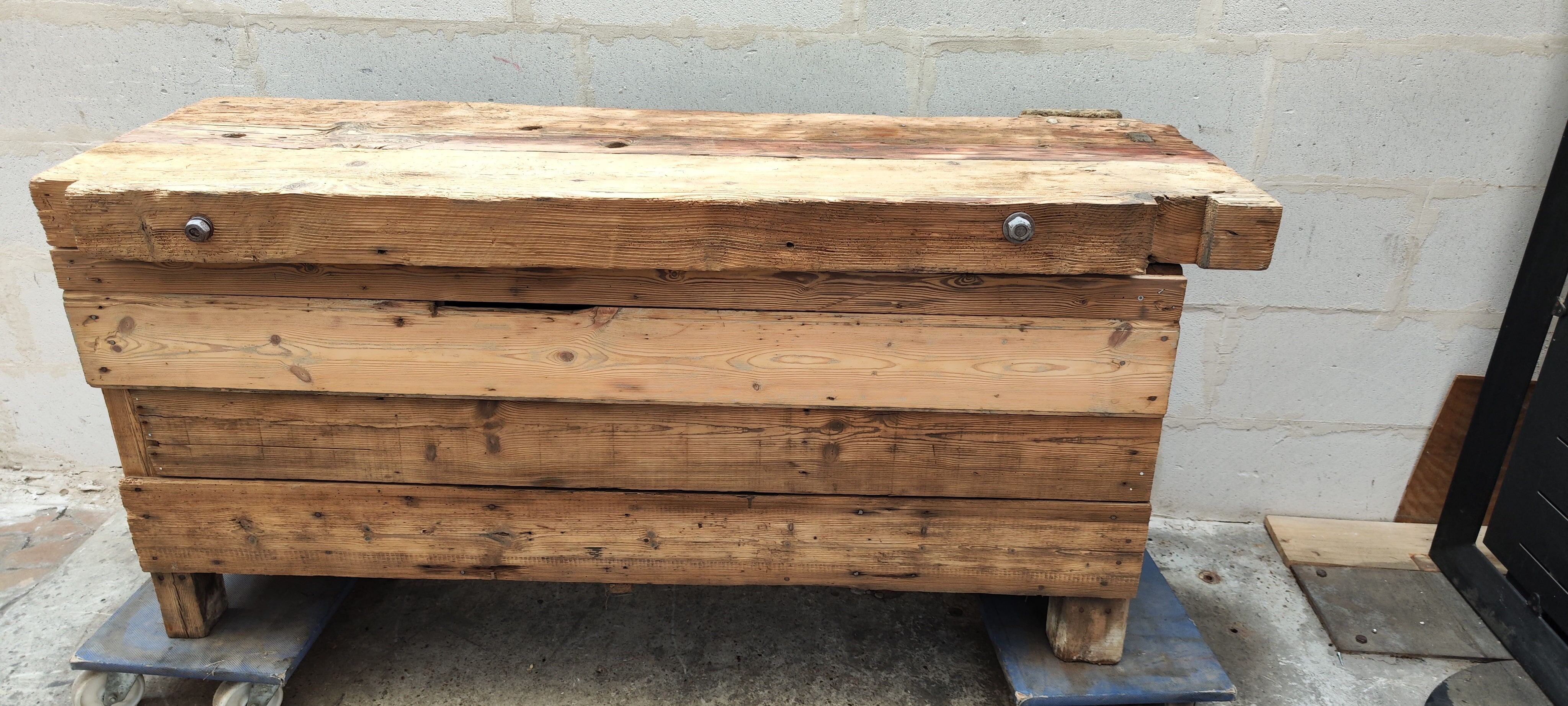 Carpenter's workshop table