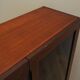 Mahogany showcase, Danish design, 1970s, production: Denmark