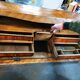 Bureau / secrétaire en bois de rose marque ancien fin 18éme