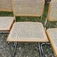 4 new Breuer cane chairs